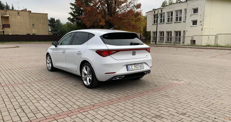 Seat Leon cena 89900 przebieg: 38000, rok produkcji 2021 z Warszawa małe 37